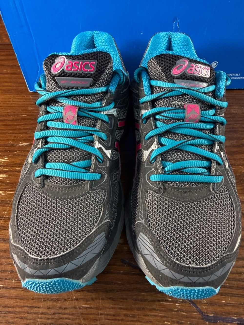 Asics Gel GT-2000 Gore-Tex Running Trail Women Shoes Blue/Gray Size US 6 |T3Q8N - Picture 7 of 9